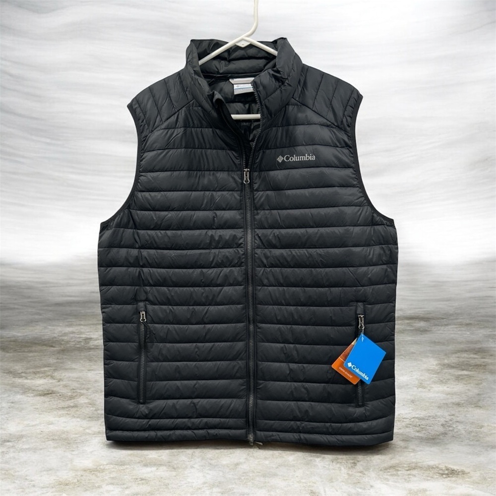Columbia Men's Quilted Black Vest